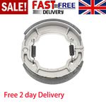 For Yamaha YBR 125 Rear Brake Shoes with Springs 2007-2016 Replacement>