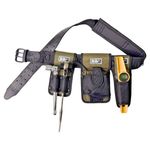 SCAFFOLD Nylon Green LEATHER BELT Heavy Duty Full Tool set ratchet Spanner 19/21