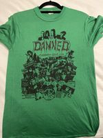 RARE 1981 The Damned Lyceum 5th Anniversary Concert T Shirt Single Stitch USA M 