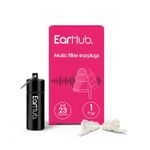 EarHub Music Filter Earplugs, 23db Noise Reduction for Musicians and Loud Events