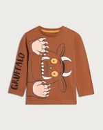 The Gruffalo long-sleeved brown cotton top. 18 - 24 months. BNWT.