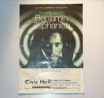 Signed Benjamin Zephaniah Poster A3