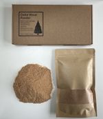 Aromatic British Cedar Wood Powder 50g For Incense, Arts & Craft, Natural Soap 