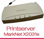Printserver Lexmark Marknet X2000 X2031e 4034-324 Parallel Printer via Network