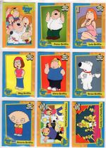 Inkworks Family Guy Season 1 Complete 72 Card Base Set