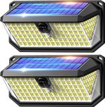 Super Bright Solar Wall Lights LED Motion Sensor Outdoor Garden Security Lamp