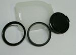 Olympus Trip 35 Accessory 43.5mm Step Up Ring, Lens Cap & UV Filter