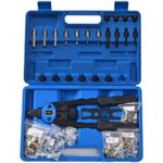 150PCS Professional Hand Rivnut Nut Thread Riveter Gun M3-M12 Mandrels UK