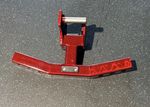 Mutant Metals UDA, Candy Red Clear Grind, W/ Black 18" Rogue Handles, Used