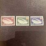 PARAGUAY 1963 WINTER OLYMPICS PART SET OF 3 VALUES