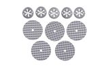 CONNECT 34316 Heat Shield Repair Kit For Exhaust Shields 52mm Discs 10 Pieces