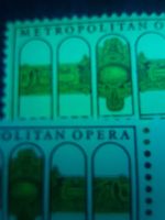 US EFO ERROR Stamps #2054a Metropolitan Opera: Tagging Omitted & Normal. MNH