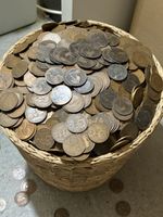 X1 Kg Of Pre Decimal Coins from Fathers Attic (See description)