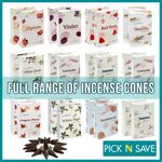 Stamford Incense Cones Home Fragrance Scents Perfume Burn Longer Huge Range