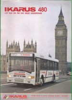 Specification Leaflet - Ikarus 480 City Bus - DAF SB220 - UK Spec - early 1990s