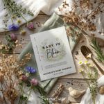 Personalised Baby Shower Wildflower Seed Packets Favours Gifts Baby in Bloom