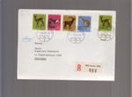 3312 - Switzerland - Mi No. 866 - 869 Registered Cover to Poland