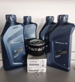 GENUINE BMW MOTORRAD  S1000RR M1000RR S1000R OIL FILTER, WASHER & 4ltrs 5W40 OIL