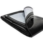 Heavy Duty Waterproof Tarpaulin 270GSM Builders Roofing Tarp Cover Sheet