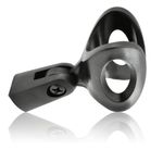 Unbreakable Molded Rubberised Microphone Mic Holder Stand Clip 20mm Flexible