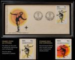  1977 South Africa 15c Missing Red Orange Color Error FDC Donald Cowie Stamp