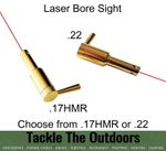 Laser Bore Sighter .17 HMR Or .22 Bore Sight Small Calibre Pistol / Rifle Sight