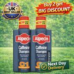 Alpecin Caffeine Shampoo XXL - 375ml (Pack of 2)