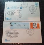 ARGENTINA 1982 CLAIM ON FALKLANDS ISLAND 2 FDC COVERS #3557