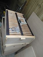 Pigeon Racing Training Baskets Large Wooden with Divider Well Made