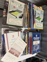 Large Lot of Aston Villa Home And away Programmes 50s 60s 70s Plus Incl Europe