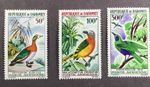 Dahomey 1966 Wildlife Fauna Birds Vögel Oiseaux Air Mail compl set MNH