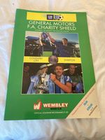 Coventry City v Everton Programme Charity Shield 1st Aug 1987
