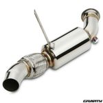 STAINLESS EXHAUST DECAT DE CAT PIPE FOR BMW 1 SERIES 118d 120d M47 E87 2004-2007