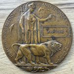 WW1 Memorial Plaque For John Staig Died  26/11/1918 Egypt from Pittenweem Fife