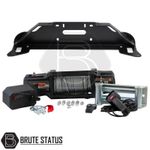 For Nissan Navara NP300 2015-2022 12000LB Electric Winch & Mounting Bracket
