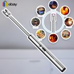 USB Rechargeable Electric Arc Candle lighter Windproof BBQ Kitchen Flexible