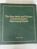 State Birds & Flowers Commemorative Mini Stamps Panels Complete Album