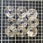 Hemline Plastic Drop-In Bobbins for Singer Sewing Machines, 3 Pack (120.14)