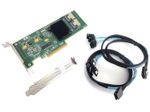 LSI Broadcom 9211-8i 6Gbps SATA SAS HBA Controller IT Mode inc 2x Cables 1m