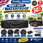 Heavy Duty Waterproof Garden Patio Furniture Cover for Rattan Table Cube OUTDOOR