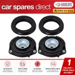 VW GOLF MK5 MK6/ VW CADDY/ AUDI A3 FRONT STRUT TOP MOUNT & BEARING SUSPENSION X2
