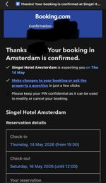 2 Nights Stay In Amsterdam At  Singel Hotel It Is Right In The Centre