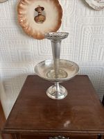 Antique James Dixon Elegant Two Tiered Silver Plated Table Epergne