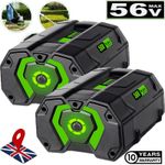 For EGO Power+ 56V Li-ion Battery BA1400T BA4200 BA2800 BA2800T LB6504 9.0AH UK