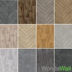 Vinyl Flooring Felt Back Textile Cushion Floor Kitchen Bathroom Lino 2m Wide