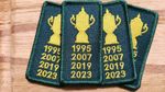 Set of 3 x Springboks Rugby World Cup Winners Badge