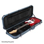 Square PU Hard Case w/ Sleeve Fits Electric Guitar ST TL Burning fire 170 Style