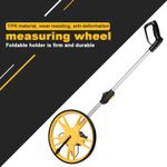 Foldable Mechanical Distance Measuring Wheel Measure Road Land Builders Workersˋ