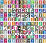 1993-2017 Machin Definitives Y Series Elliptical Multiple Listing Unmounted Mint