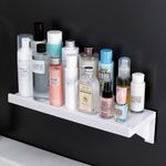 Self Adhesive Floating Shelves Storage Display Rack Kitchen Bathroom Wall Shelf
